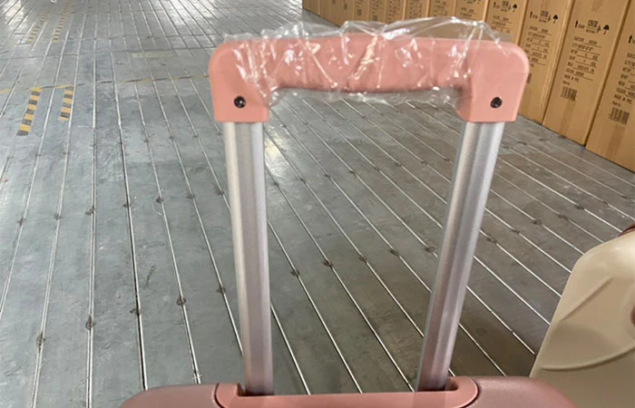 Undulating Pattern Abs Luggage