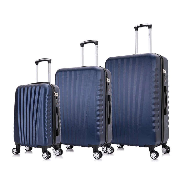 Radiating Stripes ABS Luggage